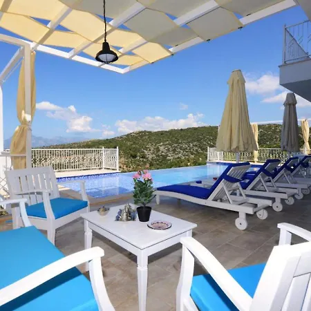2 Bedroom Private Indoor Outdoor Pool And Jakuzzi Vilă Kalkan